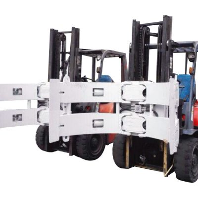 Hidraŭlika Forklift 25f Paper Roll Clamp Parts Uzita En Cigana Tavolo Alfrontanta