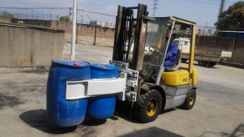 Forklift Drum Clamp With Plastic Tamburo